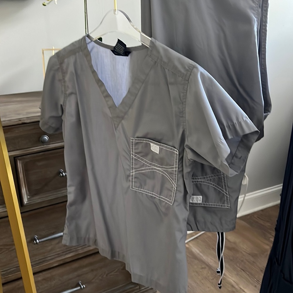 Blue Sky Scrubs | LightGrey | Worn Once | Size SMALL